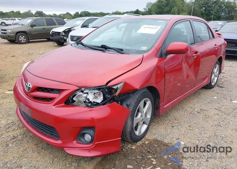 2011 Toyota Corolla S z USA, uszkodzony, nr VIN 2T1BU4EE6BC598323
